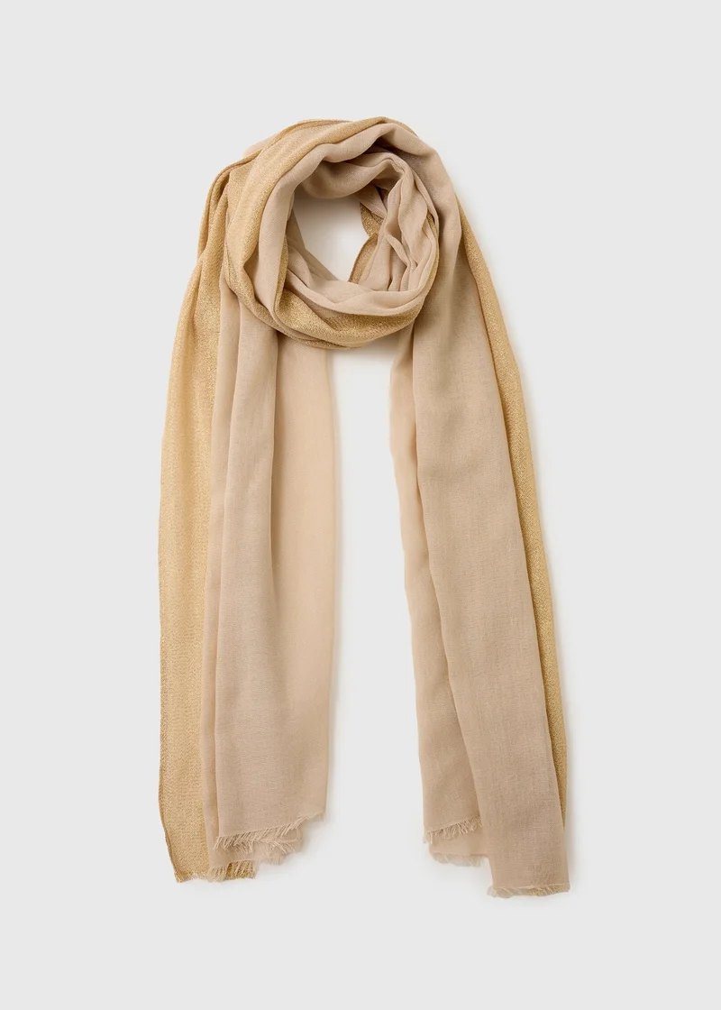 Matalan Stone Two Tone Scarf